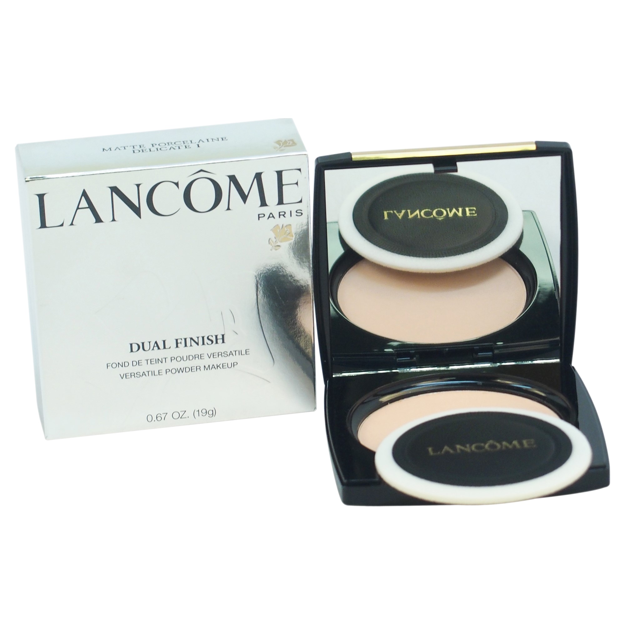 Lancome dual finish versatile powder makeup, #matte porcelaine delicate i, 0.67 oz