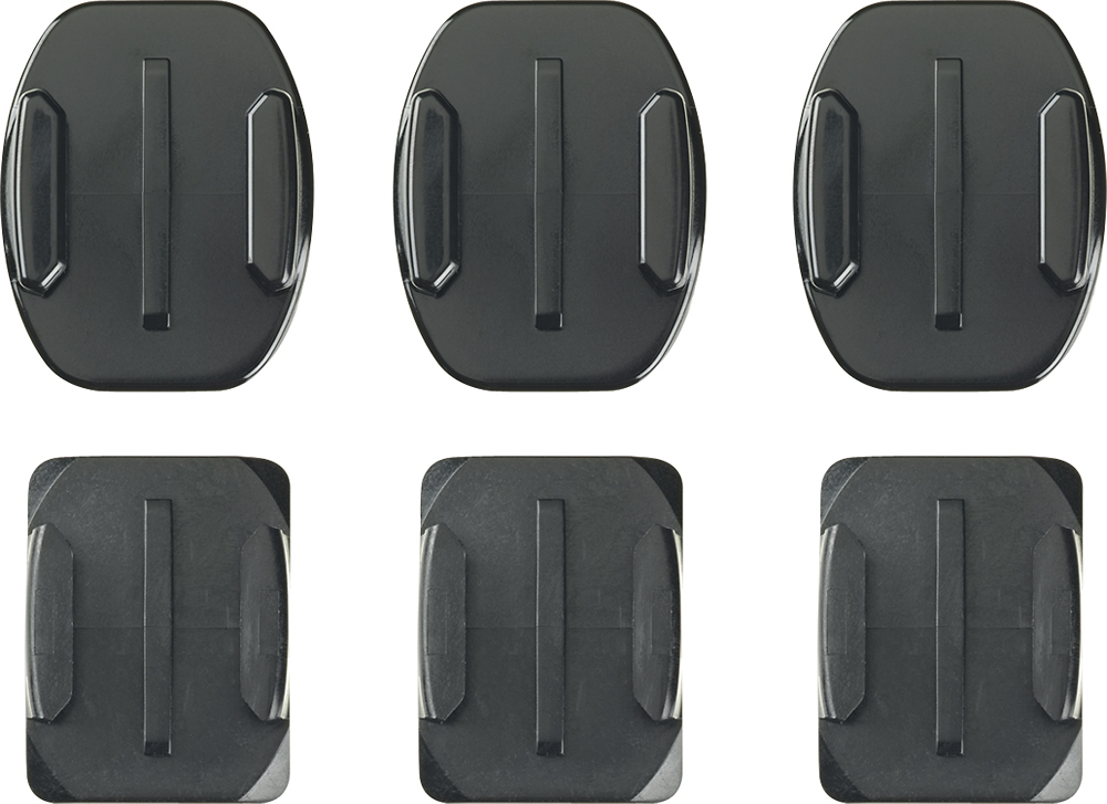 GoPro - Flat and Curved Adhesive Mounts (6-Count)