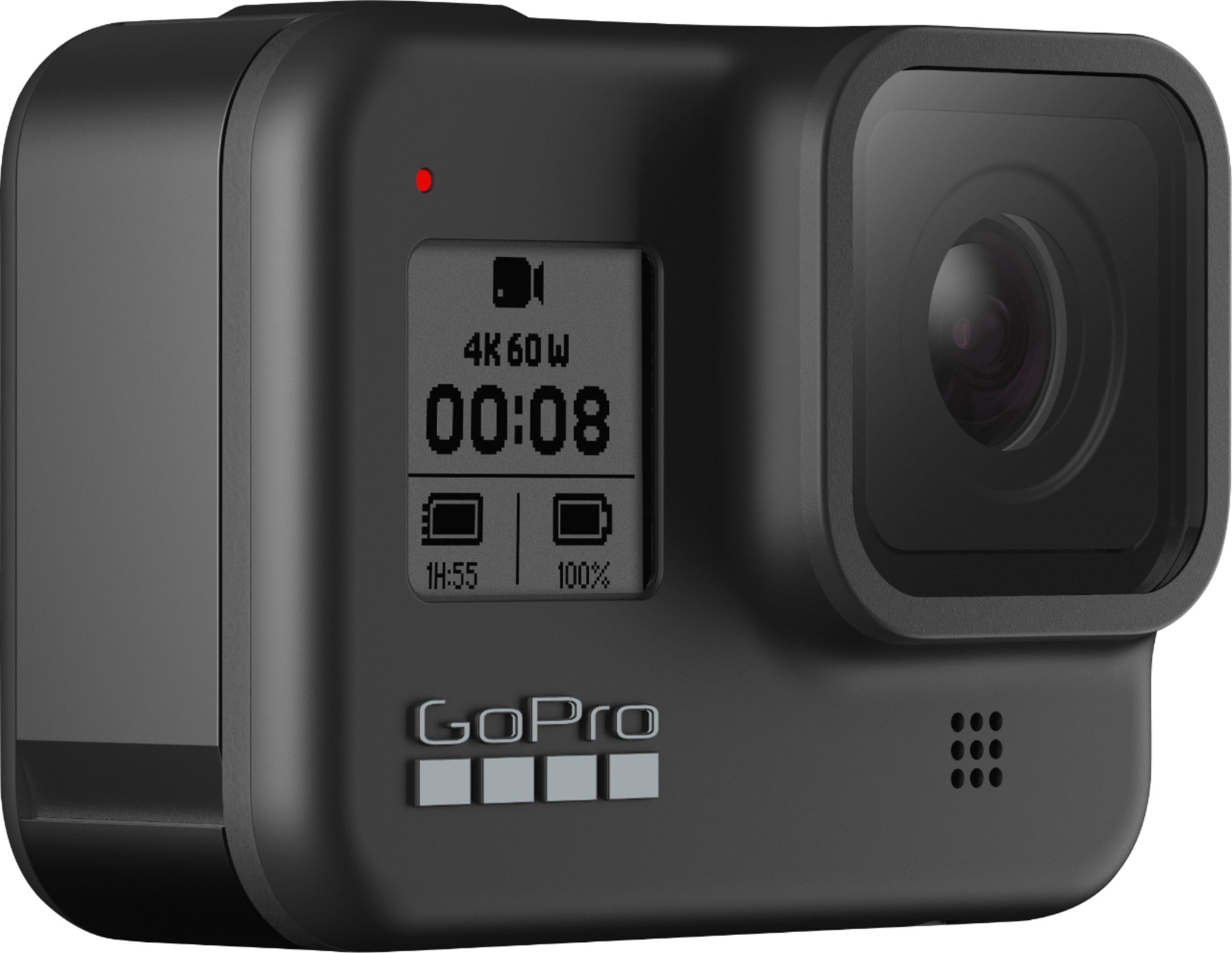 GoPro - HERO8 Black Live Streaming Action Camera - Black