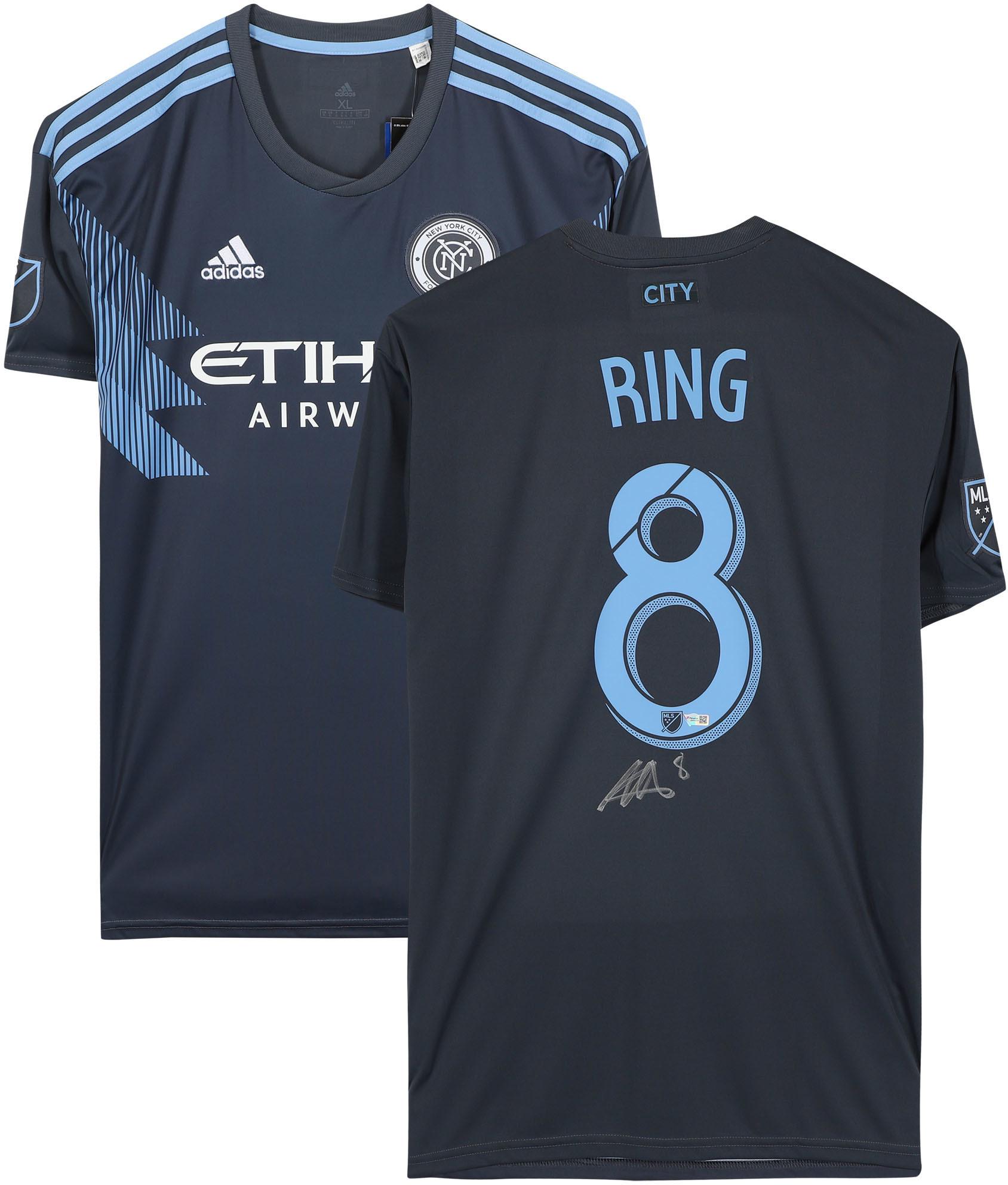 Alex Ring New York City FC Autographed Gray 2018 Adidas Replica Jersey - Fanatics Authentic Certified