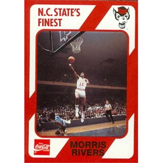 Morris Mo Rivers Basketball Card (N.C. North Carolina State) 1989 Collegiate Collection No.158
