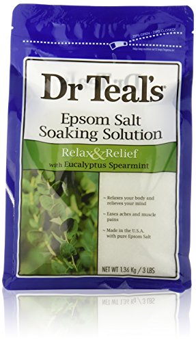 Dr Teal's Epsom Salt Soaking Solution with Eucalyptus Spearmint