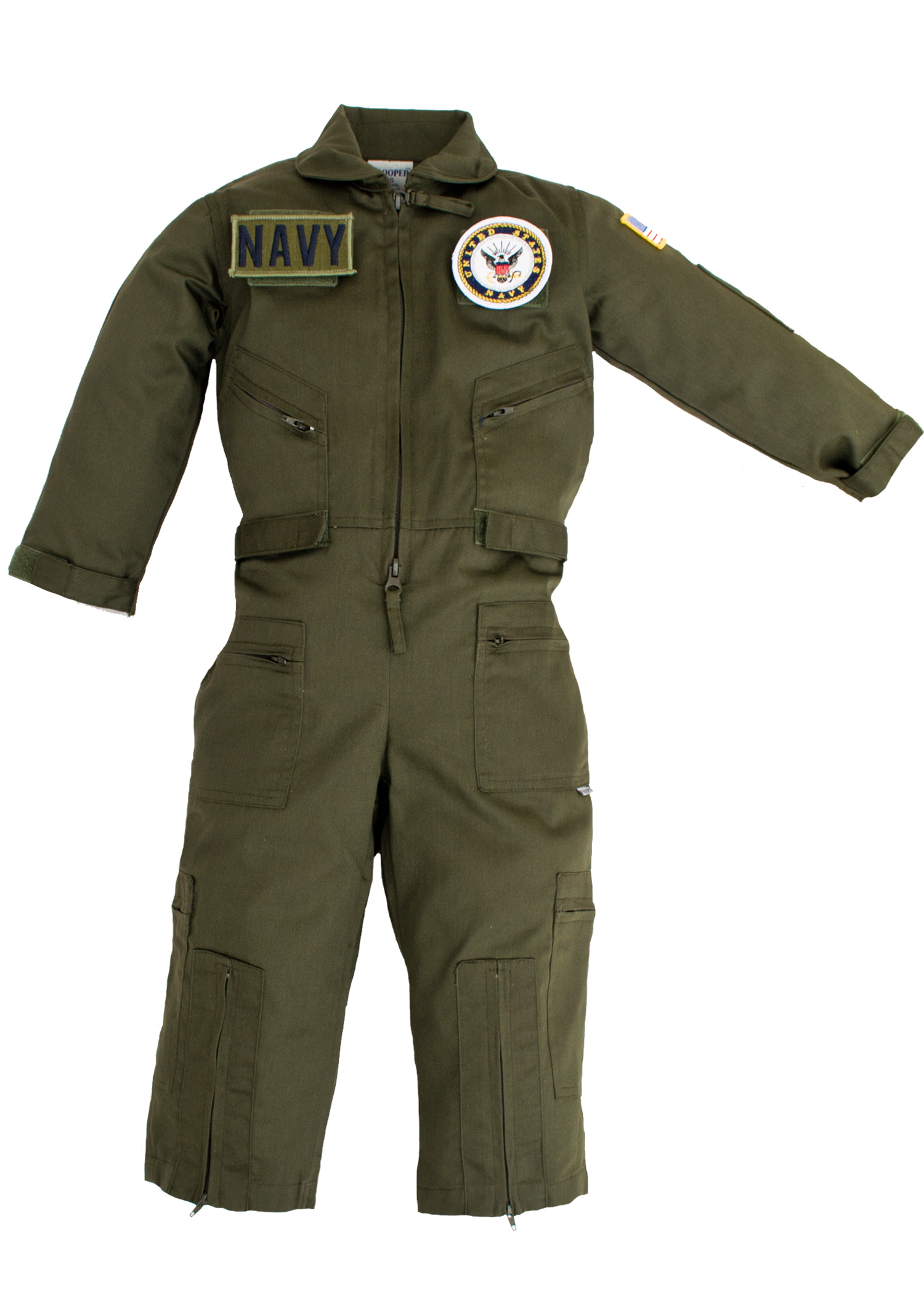Kids United States Navy Replica Flight Suit Sage Green X-Large (18-20)