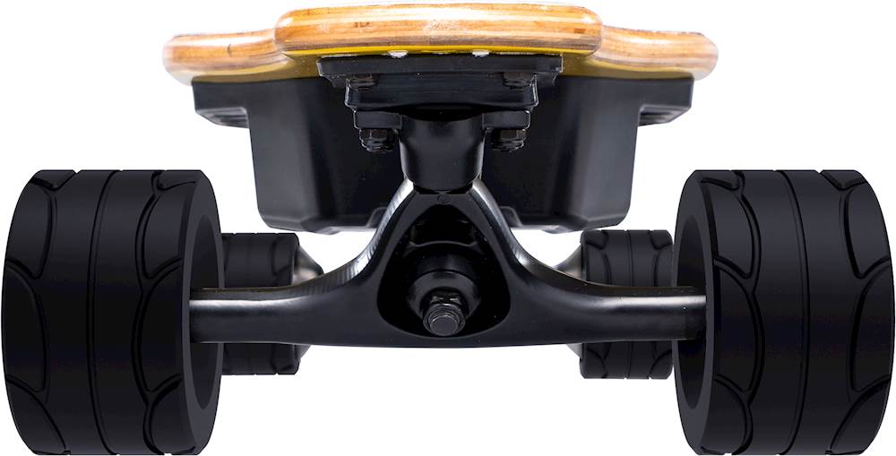 Swagtron - Swagskate Electric Longboard - Black/Yellow