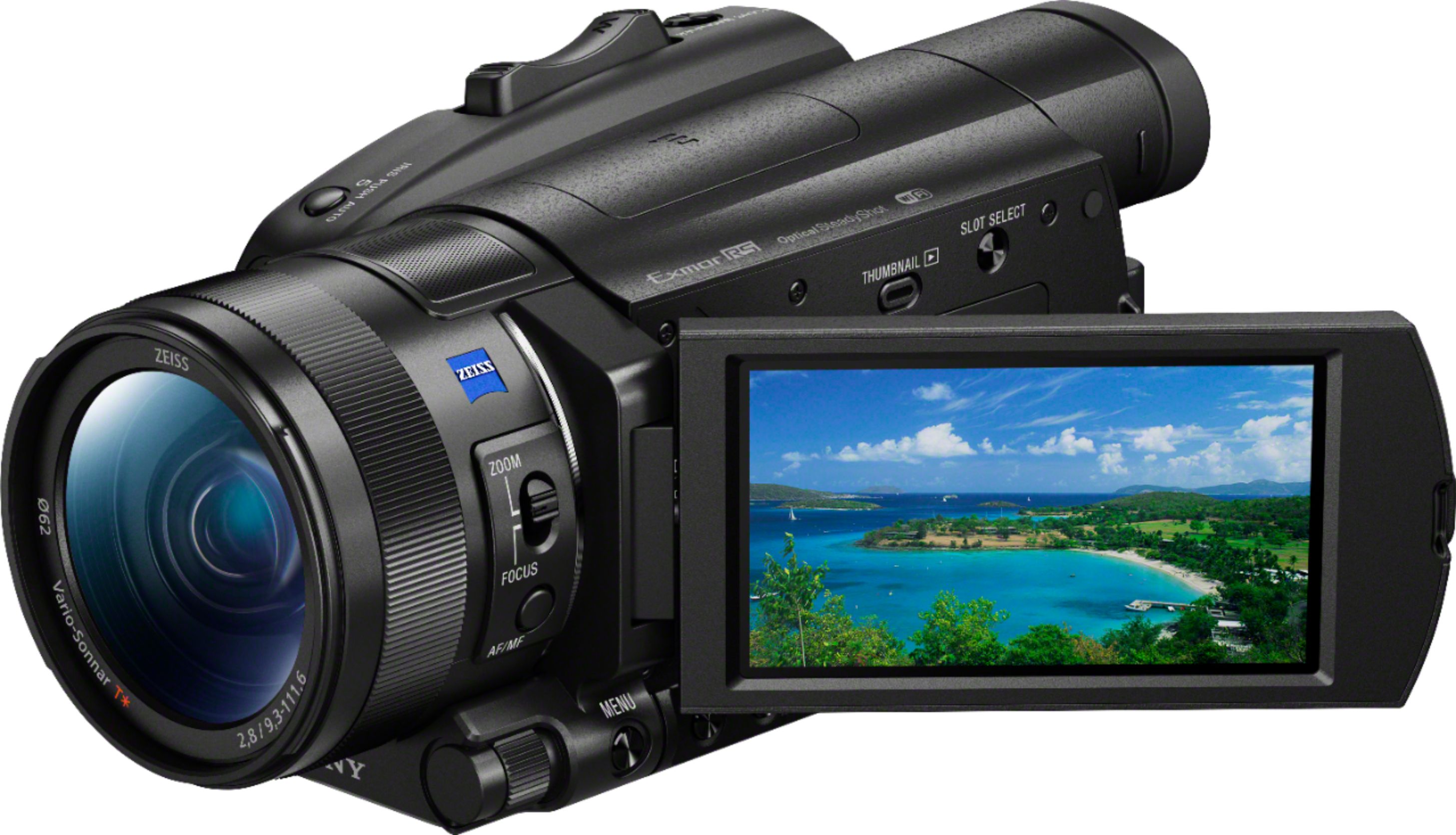 Sony - Handycam FDR-AX700 4K Premium Camcorder - black
