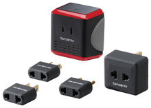 Samsonite - Converter/Adapter Kit - Red/Black