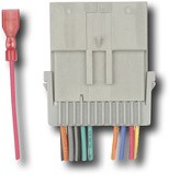 Metra - Wiring Harness for Select 1998-2008 GM Vehicles - Gray