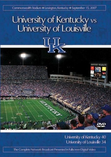 Kentucky Wildcats vs. Louisville Cardinals 2007 Game Complete Network Broadcast DVD - No Size