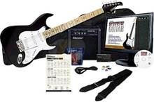 Silvertone - 6-String Electric Guitar - Black/White