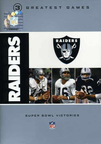 NFL Oakland Raiders 3 Greatest Games: Super Bowl (DVD)