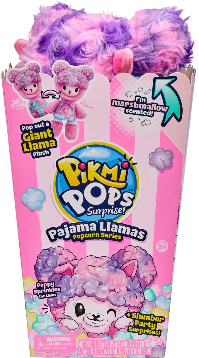 Pikmi Pops - Giant Pajama Llamas Scented Stuffed Animal Plush Toy - Styles May Vary