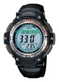 Casio - Men's Digital Compass Twin Sensor Sport Watch - Green