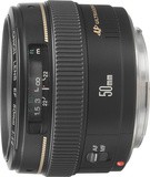 Canon - EF 50mm f/1.4 USM Standard Lens - Black