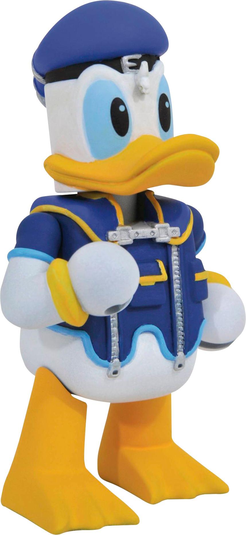 Diamond Select Toys - Kingdom Hearts Vinimates Donald Duck - Yellow, Blue