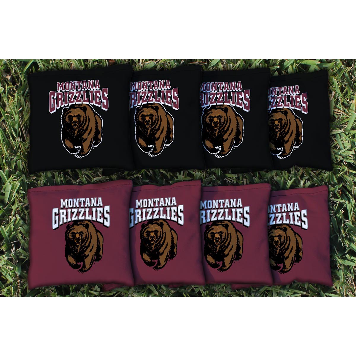Montana Grizzlies Replacement Corn-Filled Cornhole Bag Set