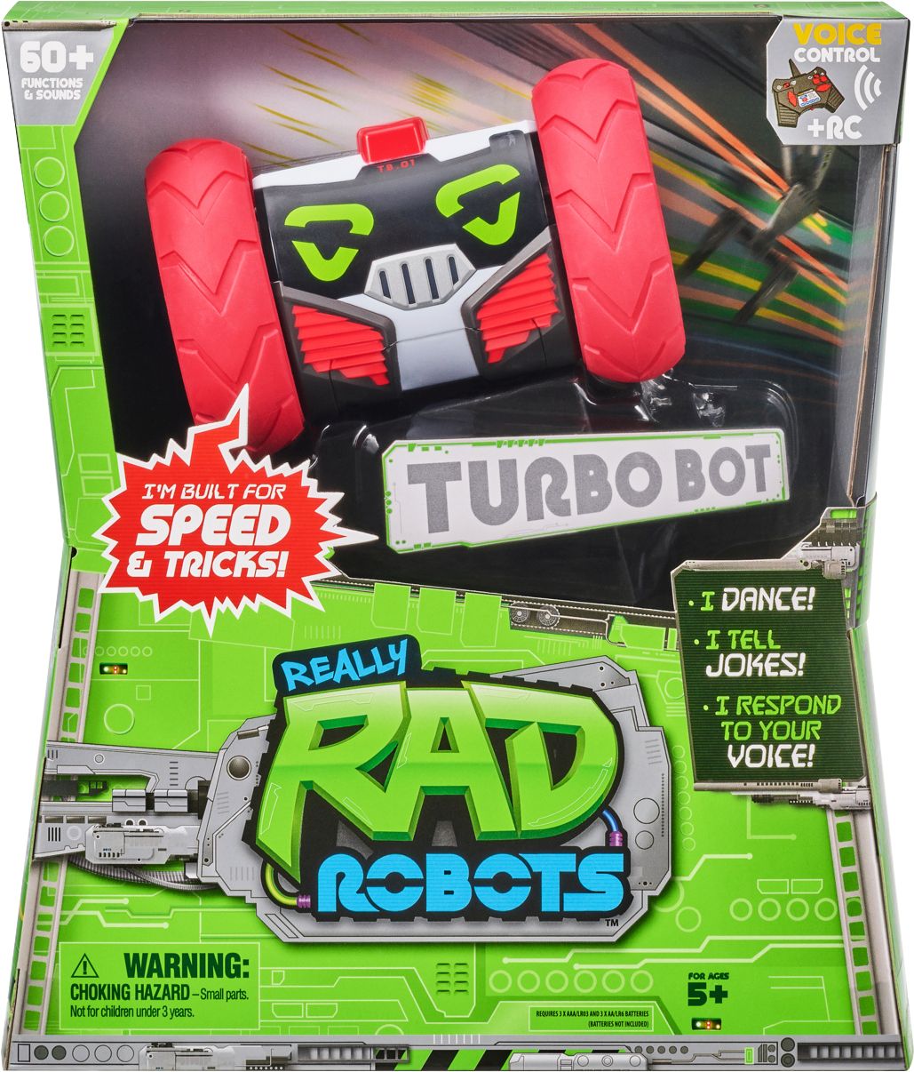 Really Rad Robots Turbo Bot - Blue