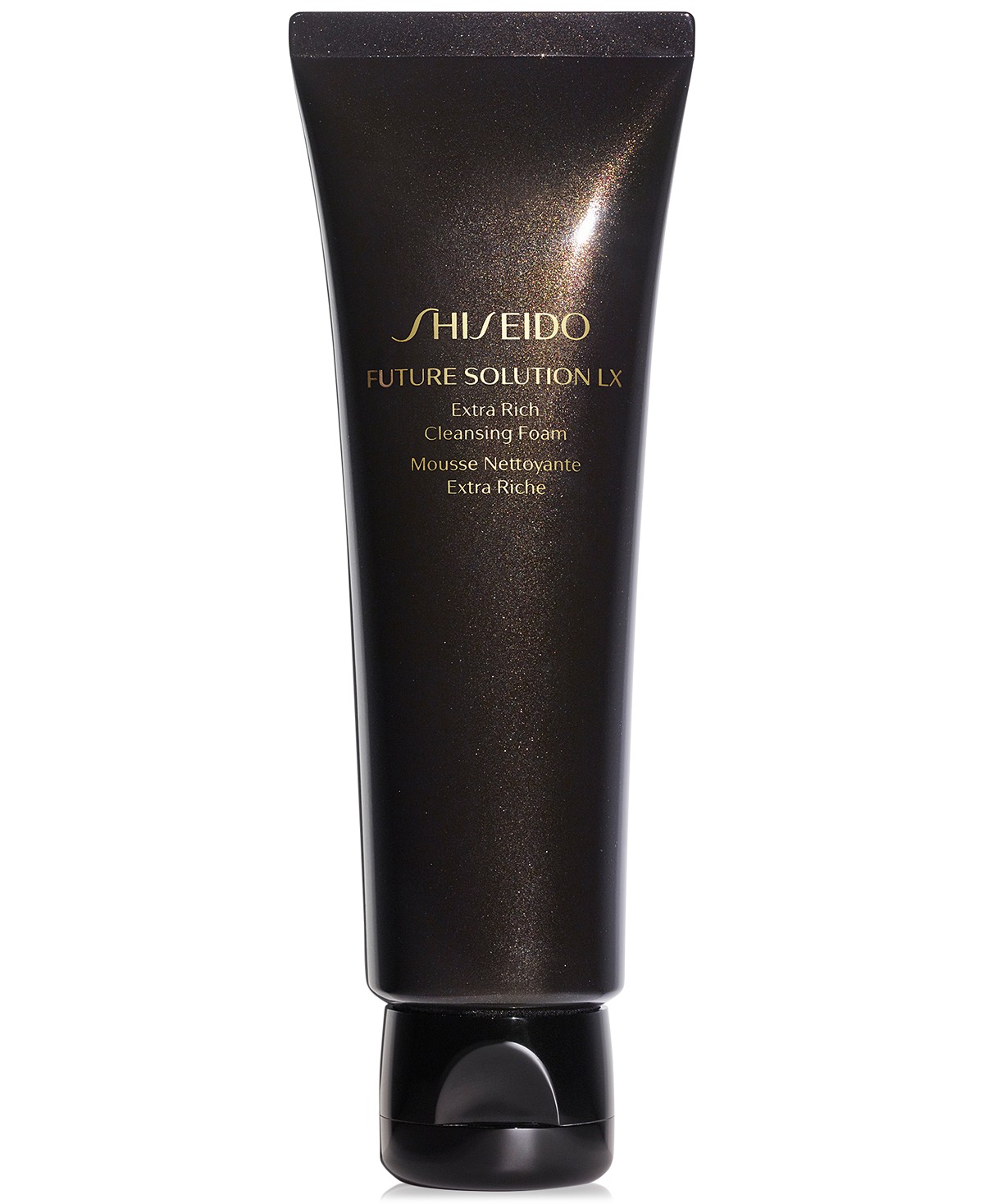 ($60 Value) Shiseido Future Solution LX Extra Rich Cleansing Foam, Face Wash for All Skin Types, 4.7 Oz