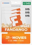 Fandango - $45 Gift Card