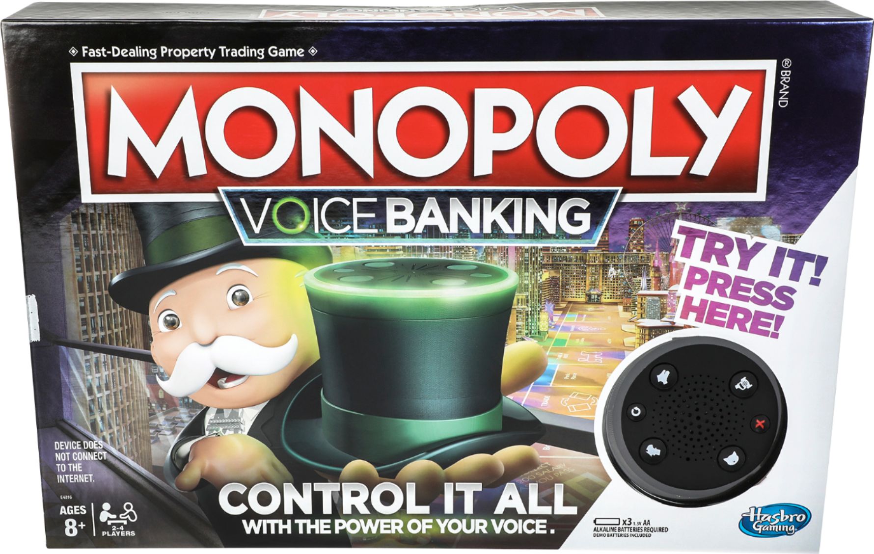 Hasbro Gaming - Voice Banking Board Game - Multi