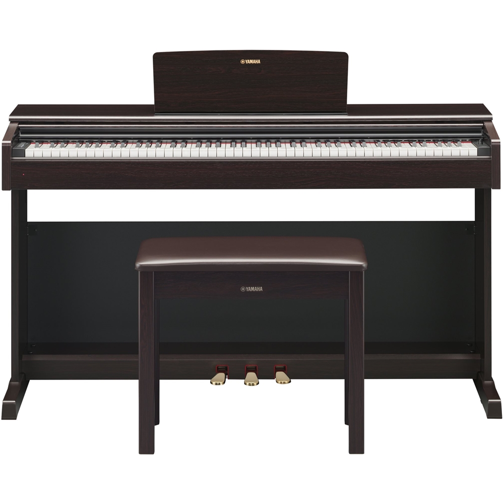 Yamaha - ARIUS Full-Size Keyboard with 88 Keys - Rosewood