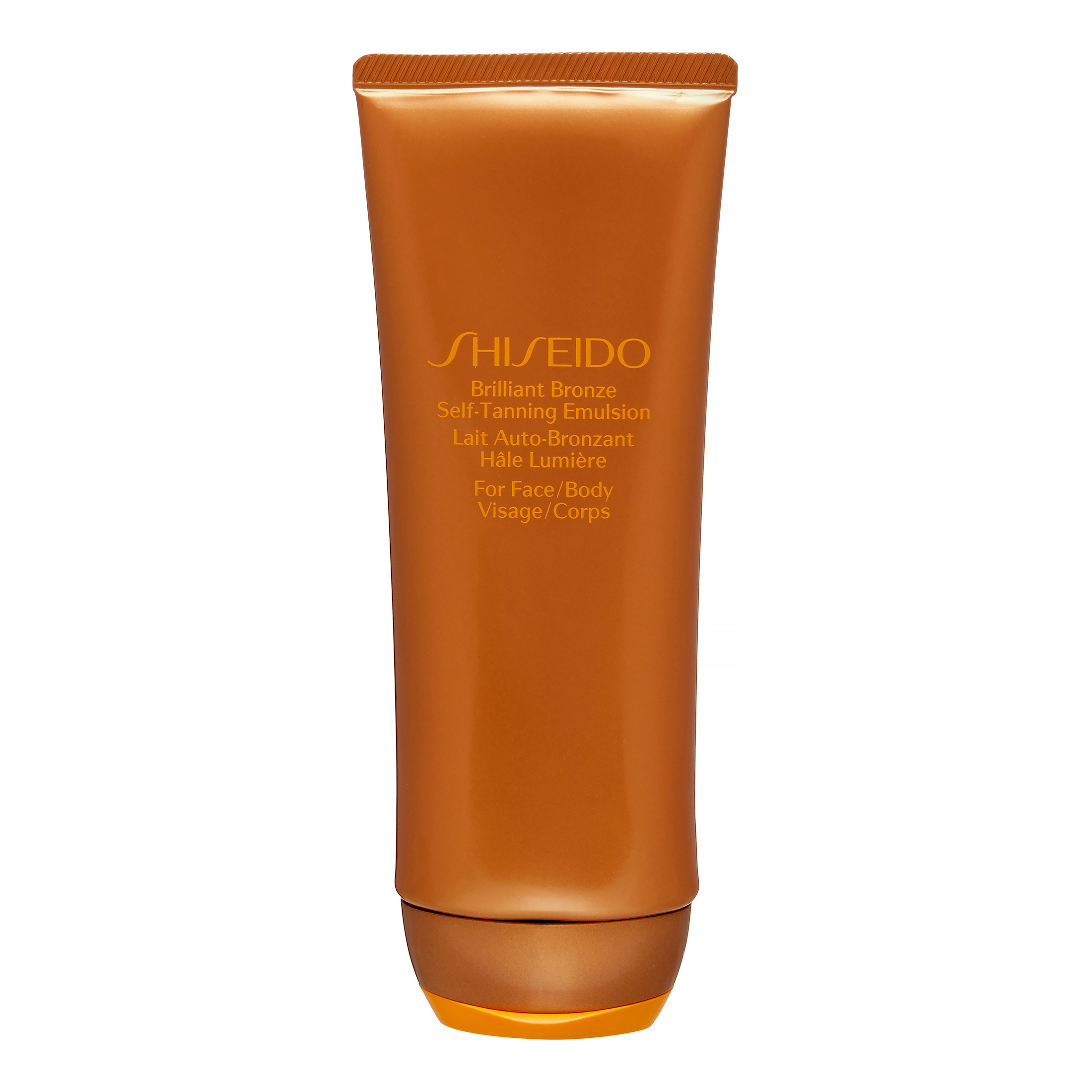 Shiseido Brilliant Bronze Self-Tanning Emulsion for Face & Body, 3.5 Oz