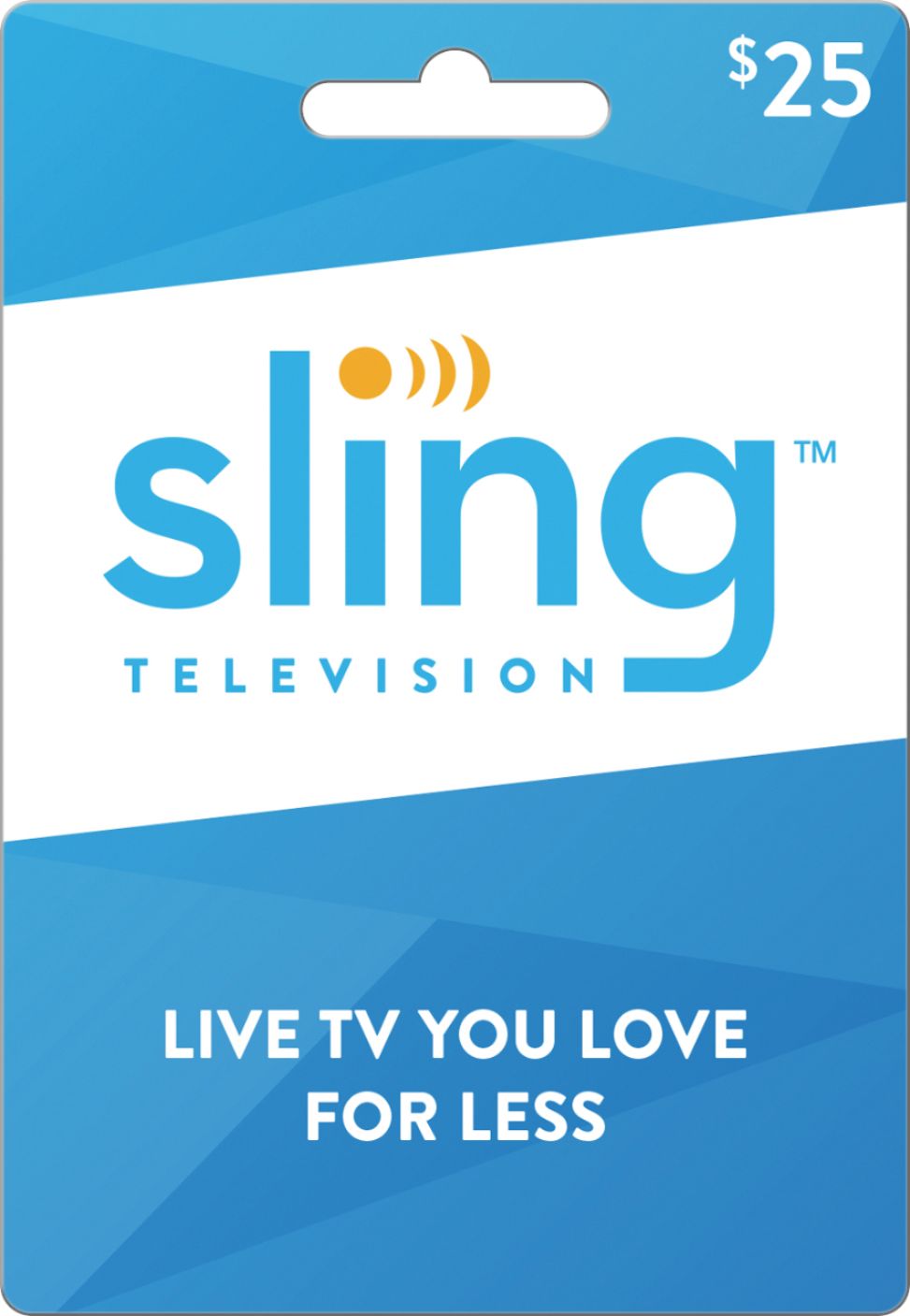 Sling TV - $25 Gift Card