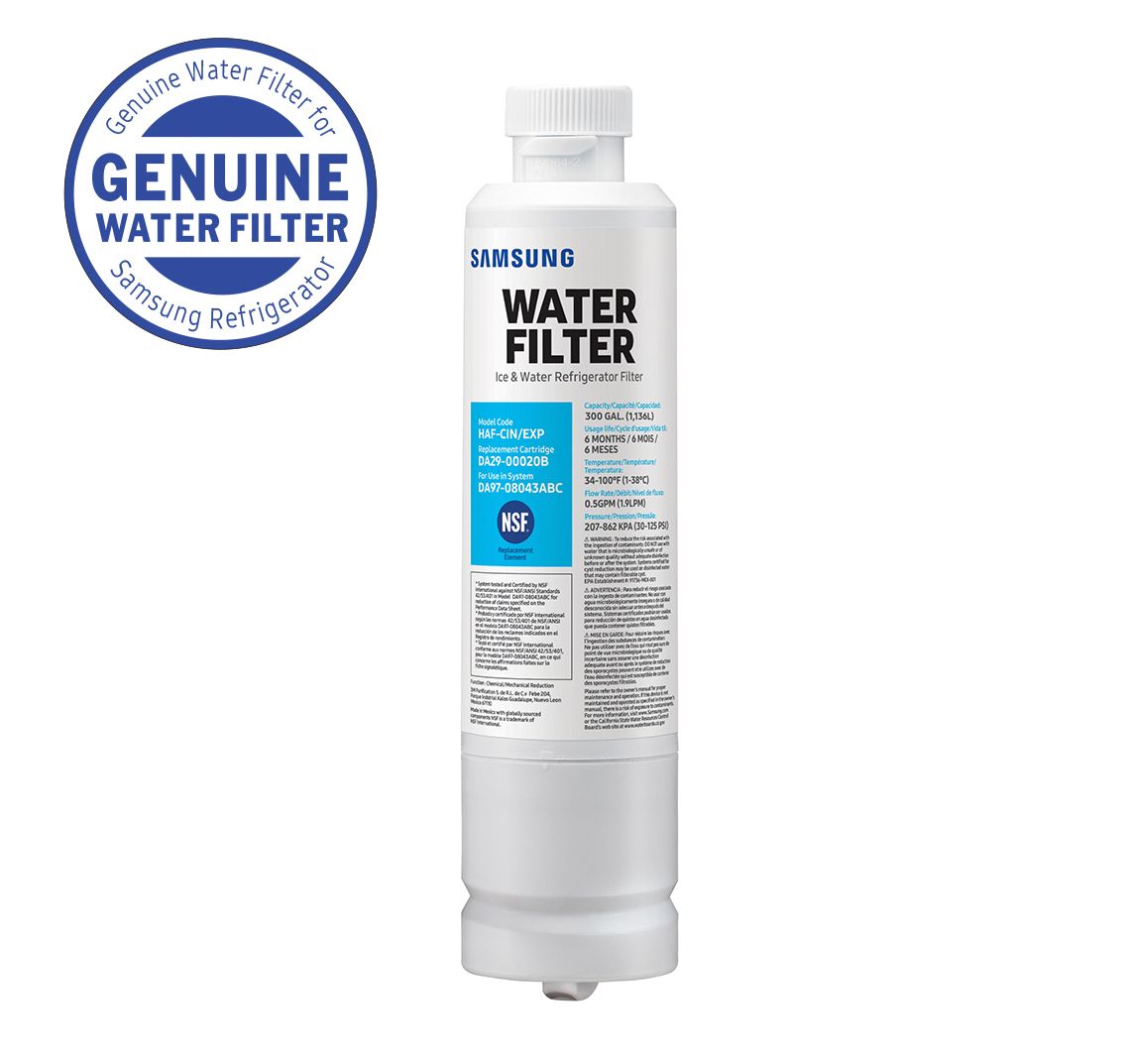 Water Filter for Select Samsung Refrigerators - White