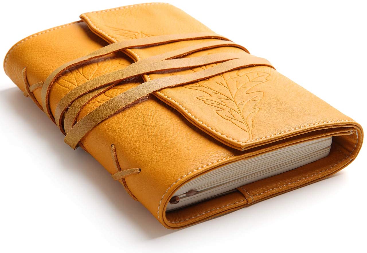 Refillable Leather Journal Travel Diary | GiftsApp