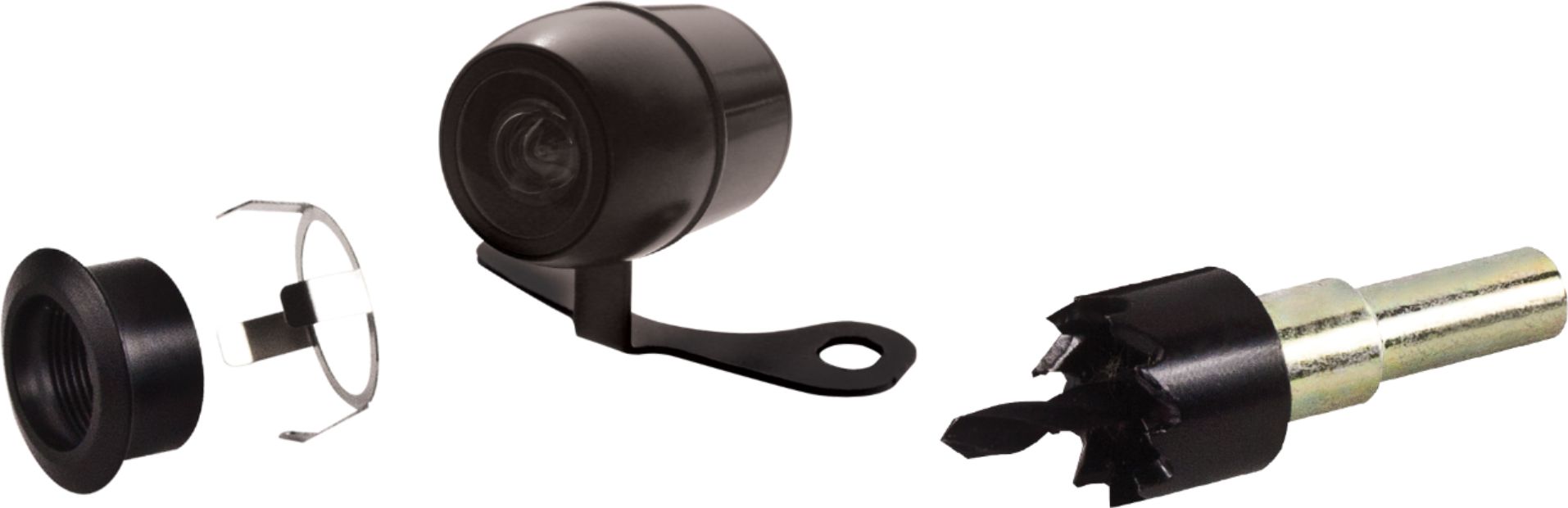 Metra - Install Bay Bullet Camera for Most Vehicles - Black