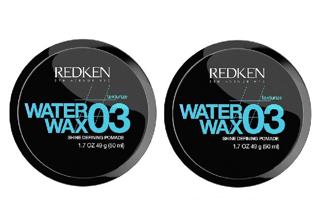 Water Wax 03 Hair Shine Defining Pomade 1.7 oz (Pack of 2)