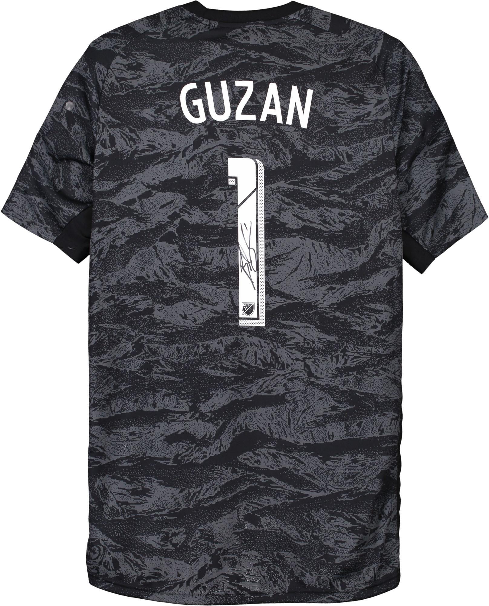 Brad Guzan Atlanta United FC Autographed Match-Used #1 Black Jersey vs. Portland Timbers on August 18, 2019 - Fanatics Authentic Certified