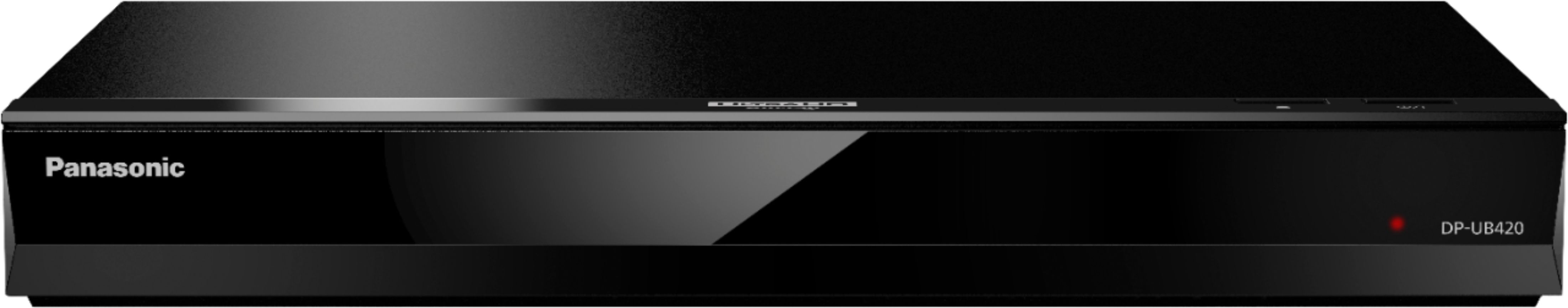 Panasonic - Streaming 4K Ultra HD Hi-Res Audio DVD/CD/3D Wi-Fi Built-In Blu-Ray Player - Black