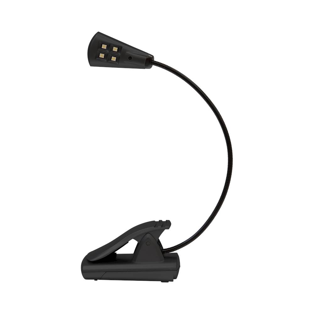 UltraBrite - 4-LED ClipAnywhere Booklight - Black