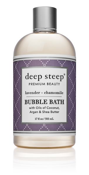 Deep Steep Bubble Bath, Lavender Chamomile, 17 Oz