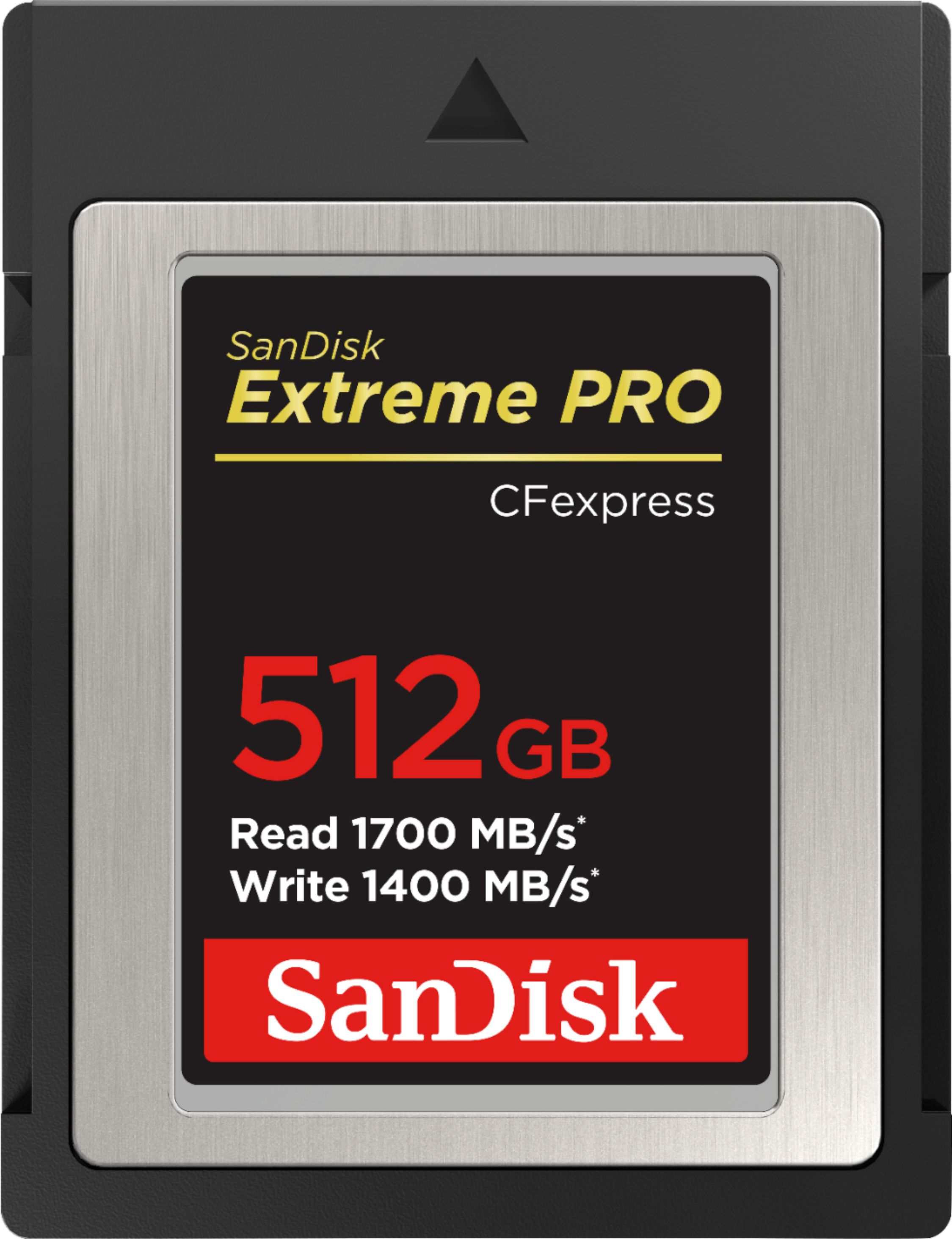 SanDisk - 512GB Extreme PRO CFexpress Memory Card