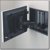 Chief - In-Wall Mount Dual Arm for Most Flat-Panel TVs Up To 71