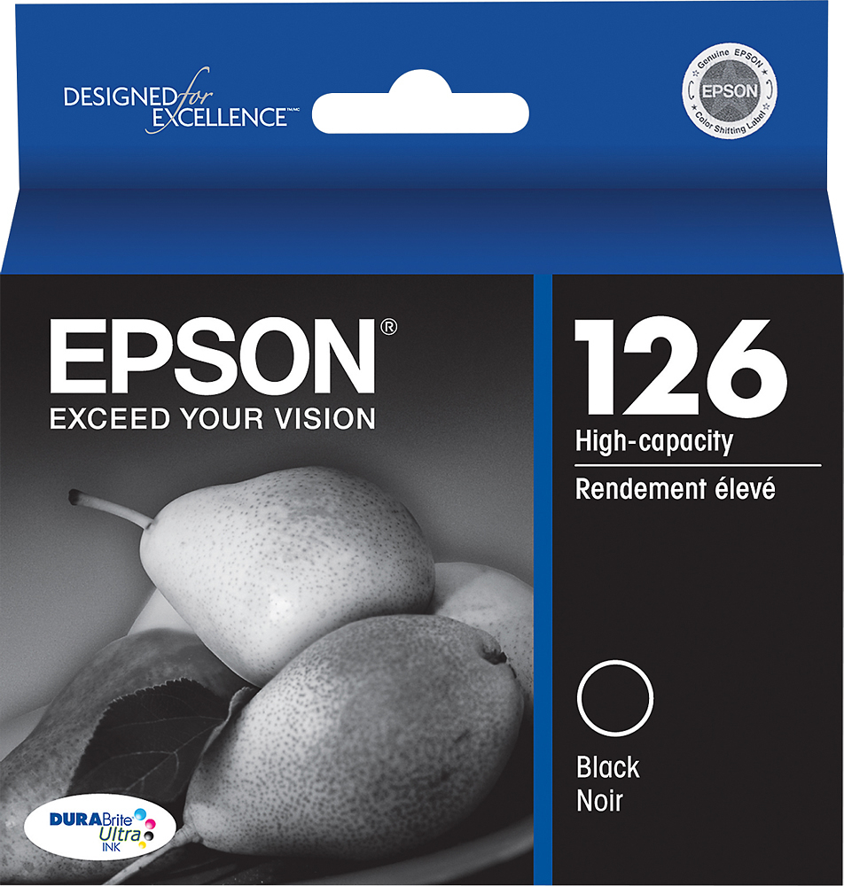 Epson - 126 XL High-Yield Ink Cartridg - Black