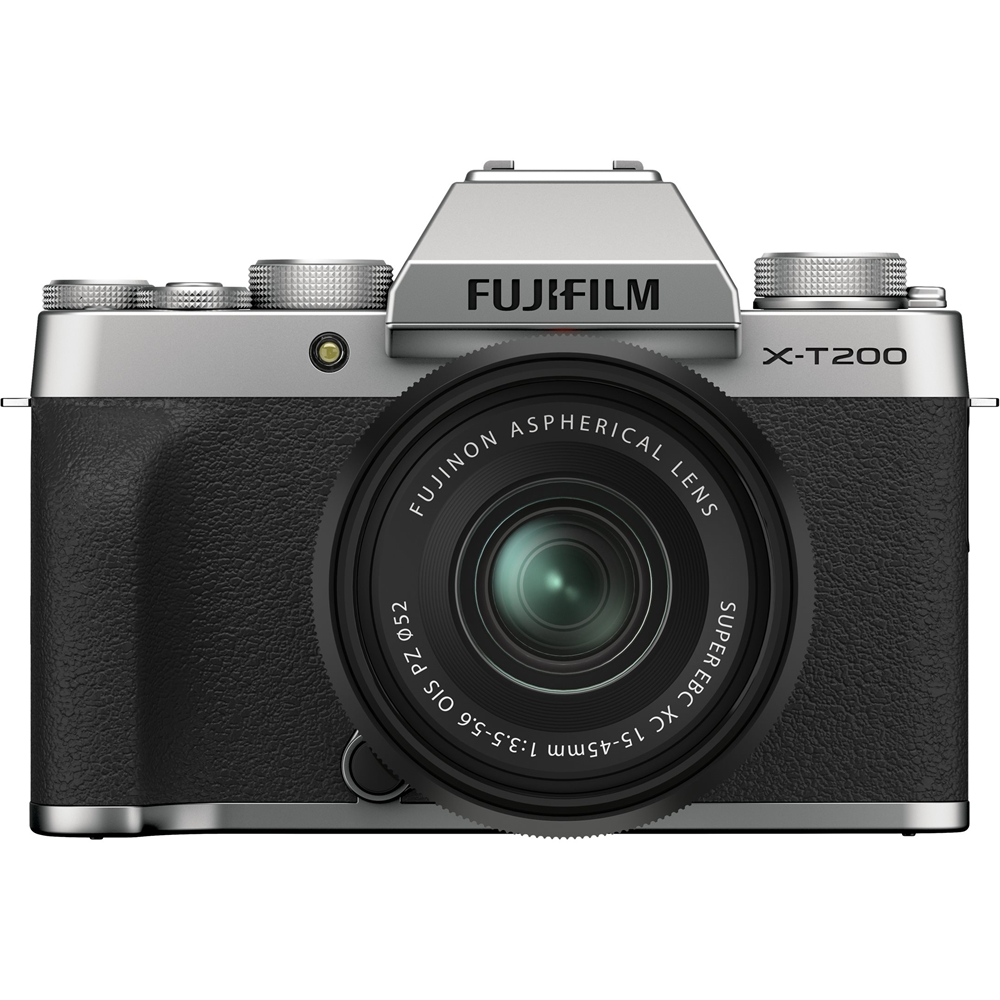 Fujifilm - X Series X-T200 Mirrorless Camera (Body Only) - Silver