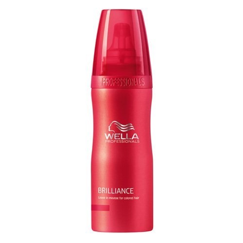 wella brilliance leave-in mousse for colored hair , 6.7 ounce