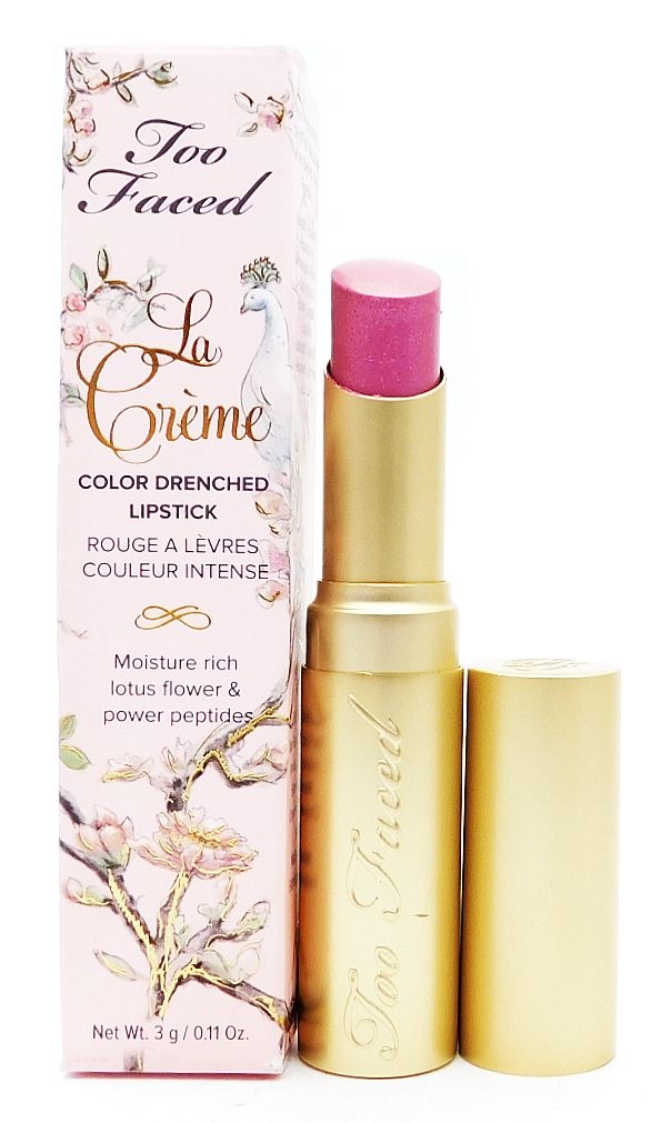 Too Faced La Creme Color Drenched Lipstick Mean Girls .11 Oz.