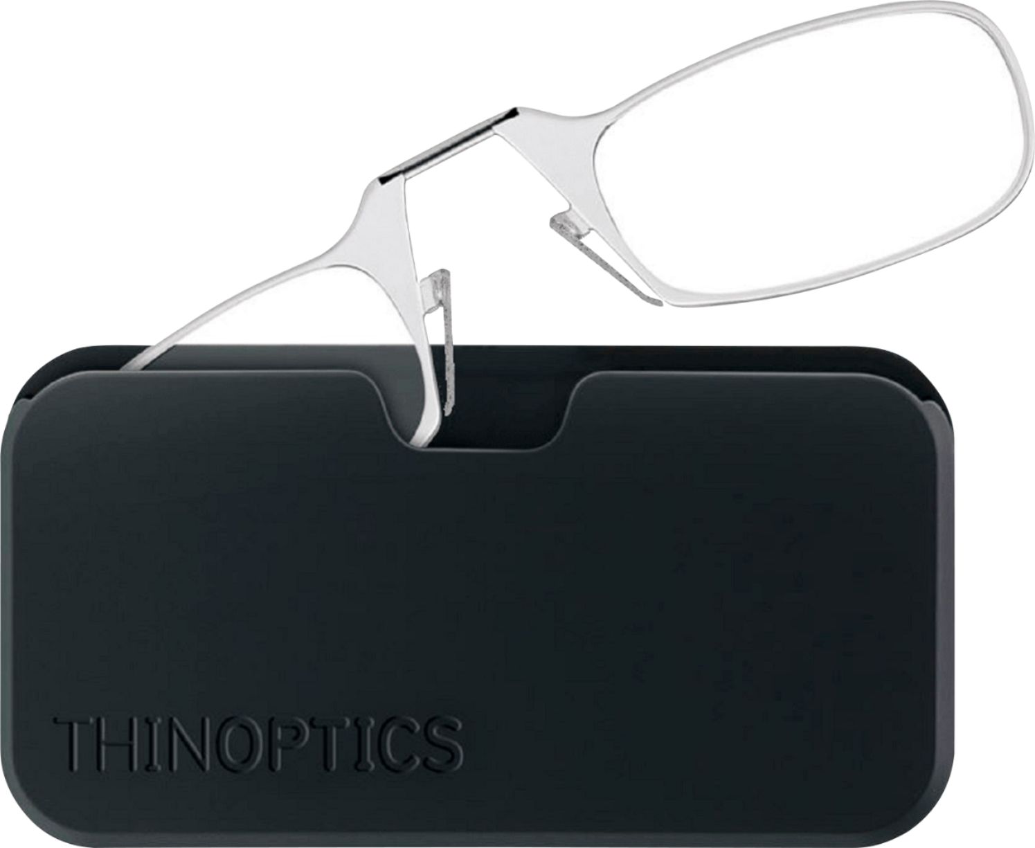 ThinOptics - Headline 2.5 Strength Glasses with Universal Pod - Clear