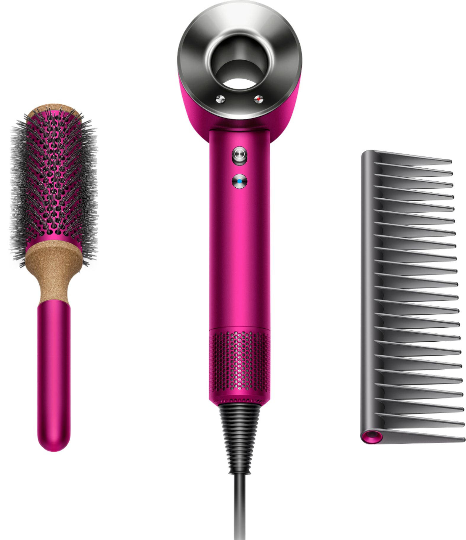 Dyson - Supersonic Hair Dryer - Limited Edition Gift Set - Fuchsia/Nickel