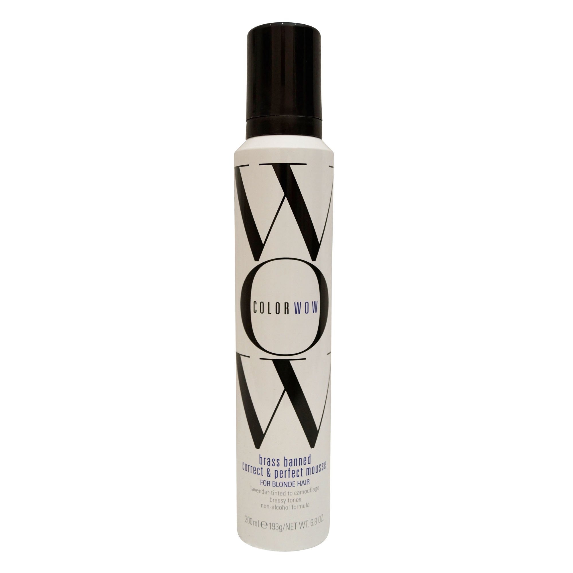 Color Wow Brass Banned Mousse Blonde Hair 6.8 Oz