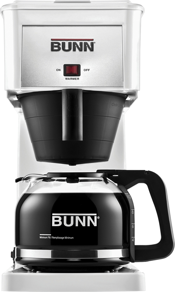BUNN - GRW Velocity Brew Orignal 10-Cup Coffee Maker - White