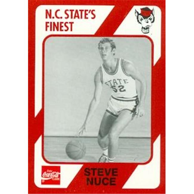 Steve Nuce Basketball Card (N.C. North Carolina State) 1989 Collegiate Collection No.153