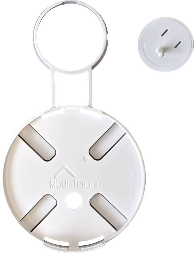 Mount Genie - Point Genie Outlet Mount for Google Nest Wi-Fi Add-On Points - White