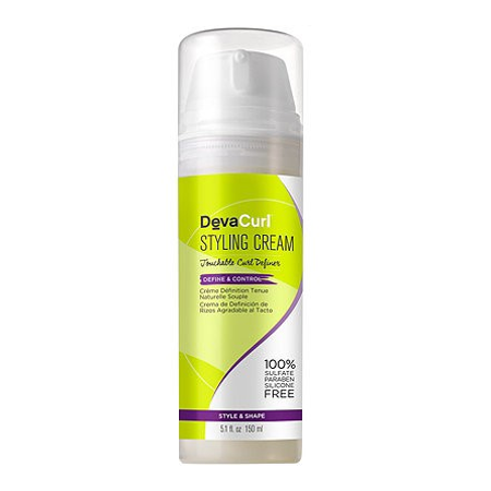 ($28 Value) DevaCurl Styling Cream Touchable Curl Definer, 5.1 Oz