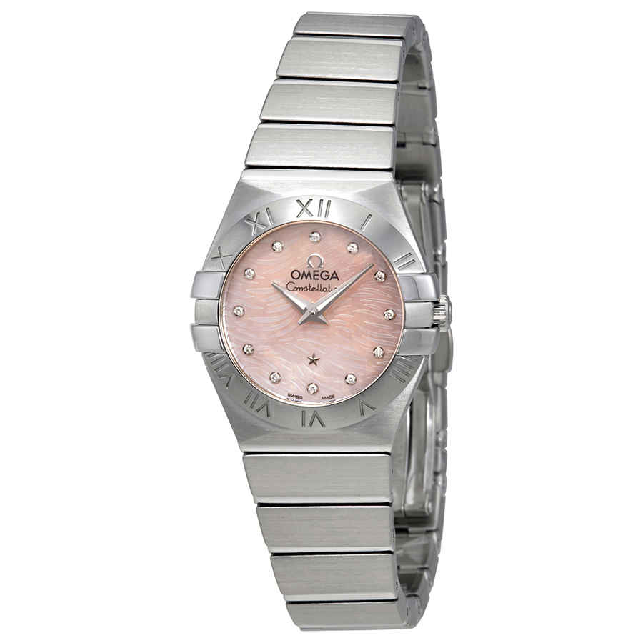 Omega Constellation Pink Mother of Pearl Dial Ladies Watch 123.10.24.60.57.002