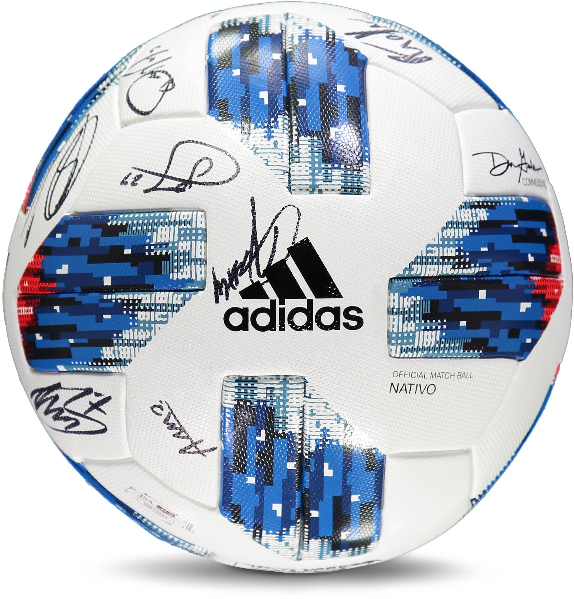 Toronto FC Autographed Match-Used Soccer Ball vs. Vancouver Whitecaps FC on October 6, 2018 with 16 Signatures - Fanatics Authentic Certified