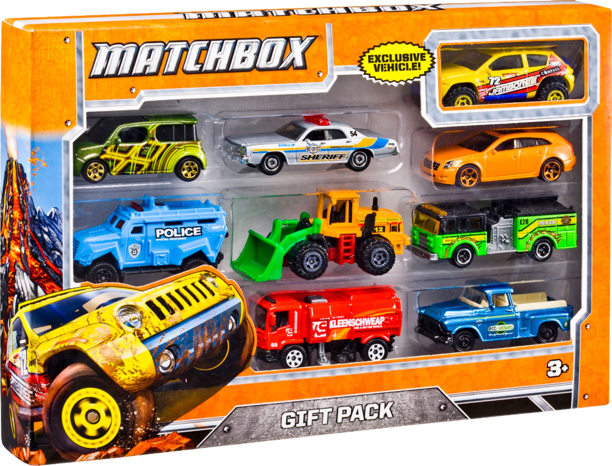 Matchbox - 9-Car Gift Pack Vehicle Collection